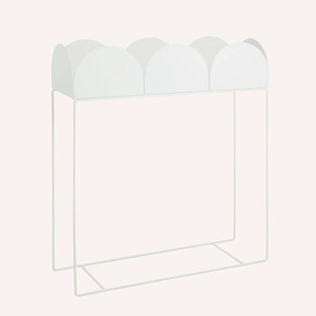 Fold Arch Planter Box - White
