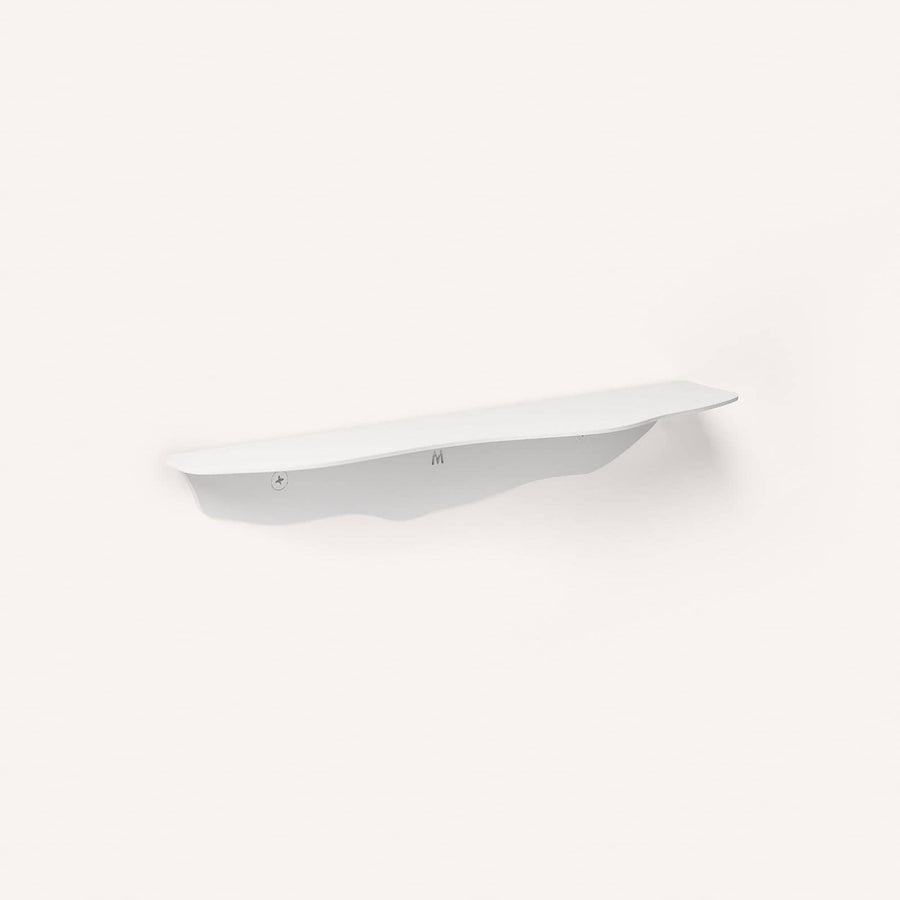 Fold Wavy Shelf 35cm - White