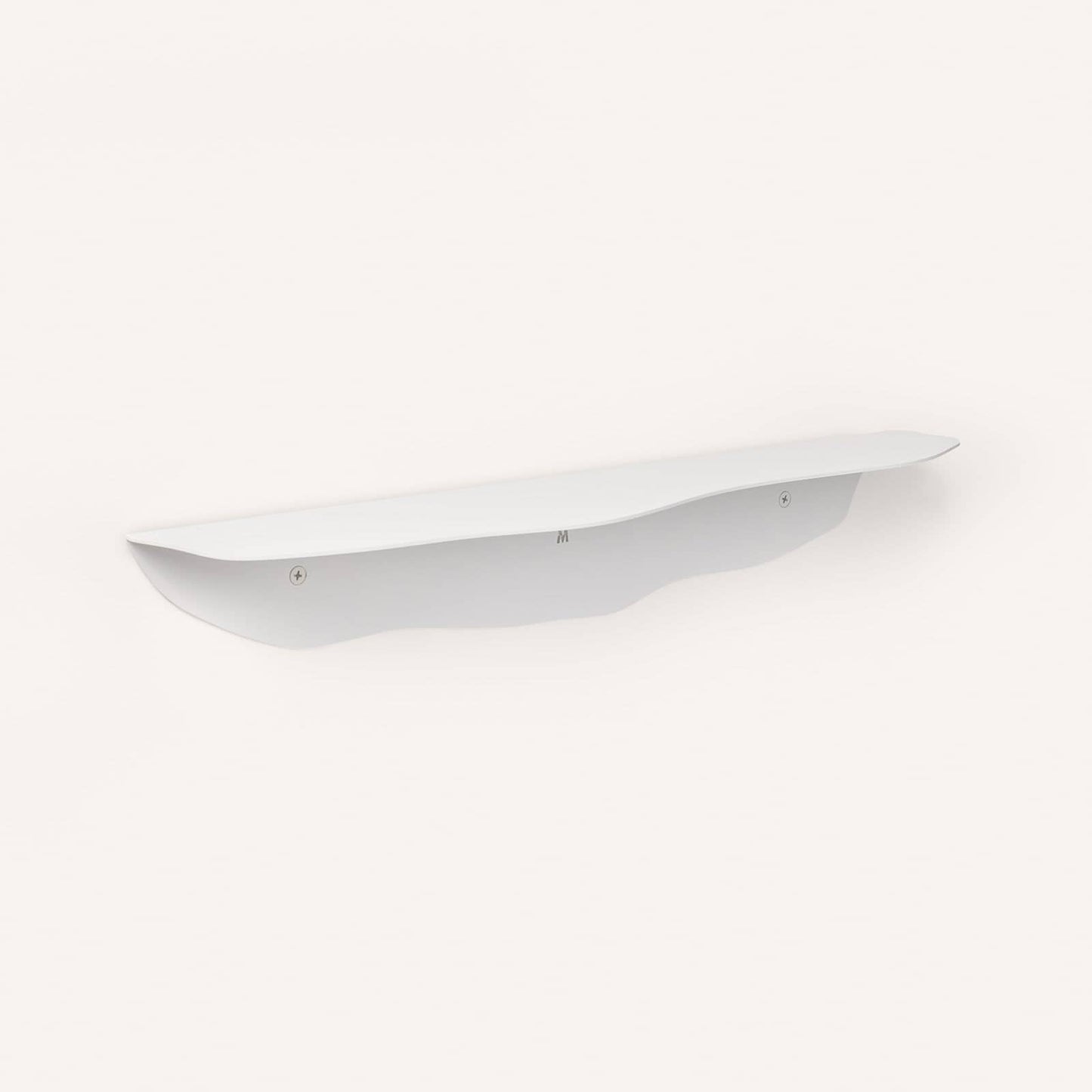 Fold Wavy Shelf 55cm - White