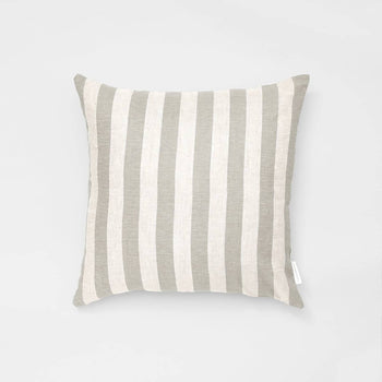 Stripe Square Cushion - Mist