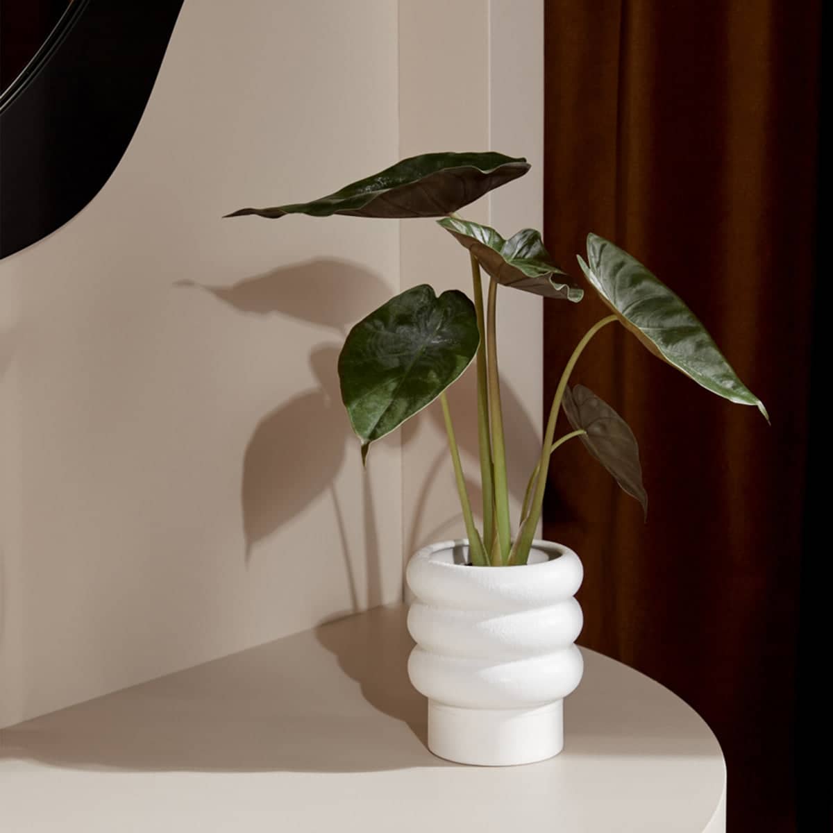 Alder Planter Small - Snow