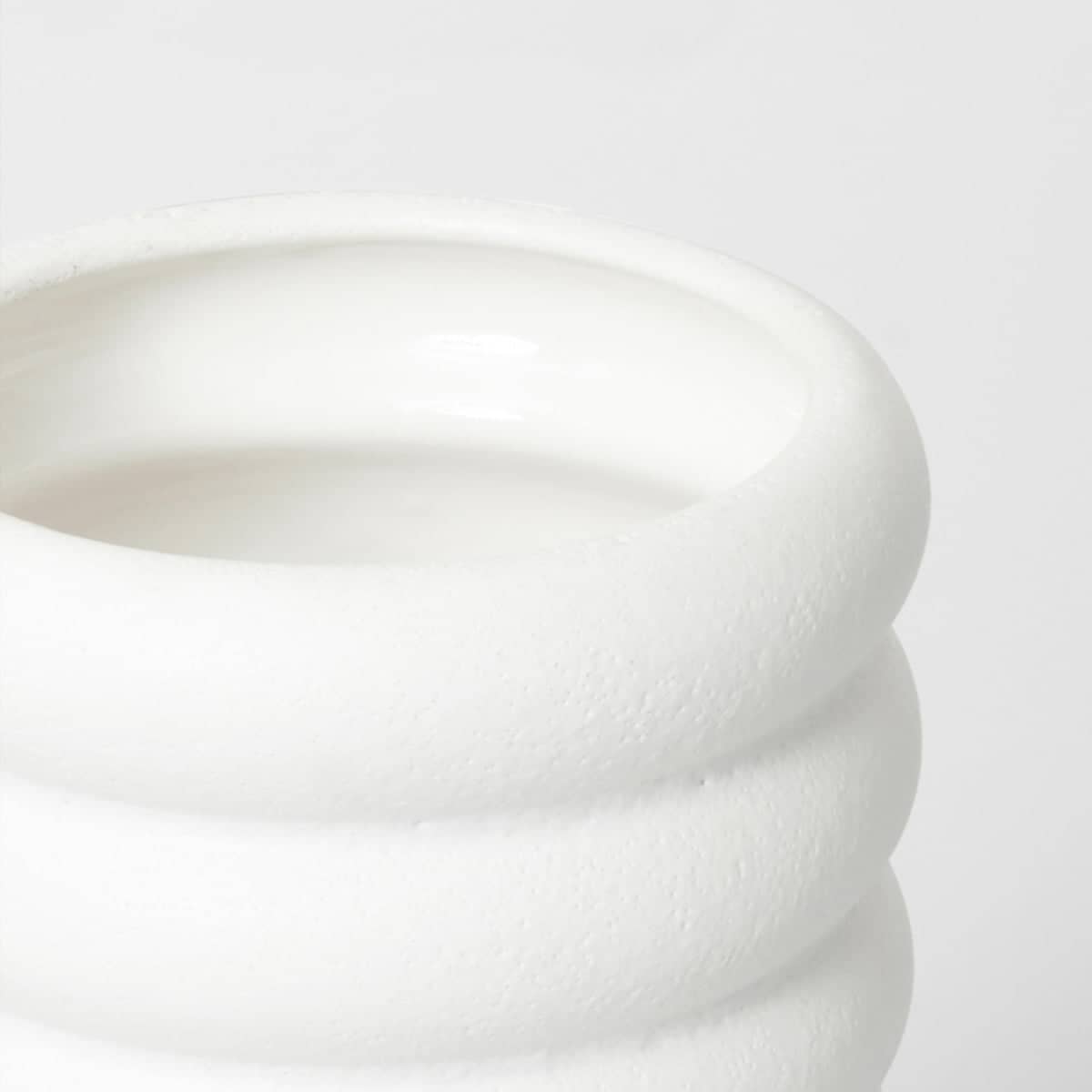 Alder Planter Tall - Snow