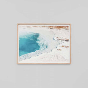 Crystal Lake Framed Print