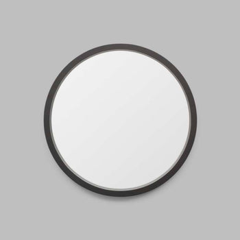 Adel Round Mirror - Black 100cm