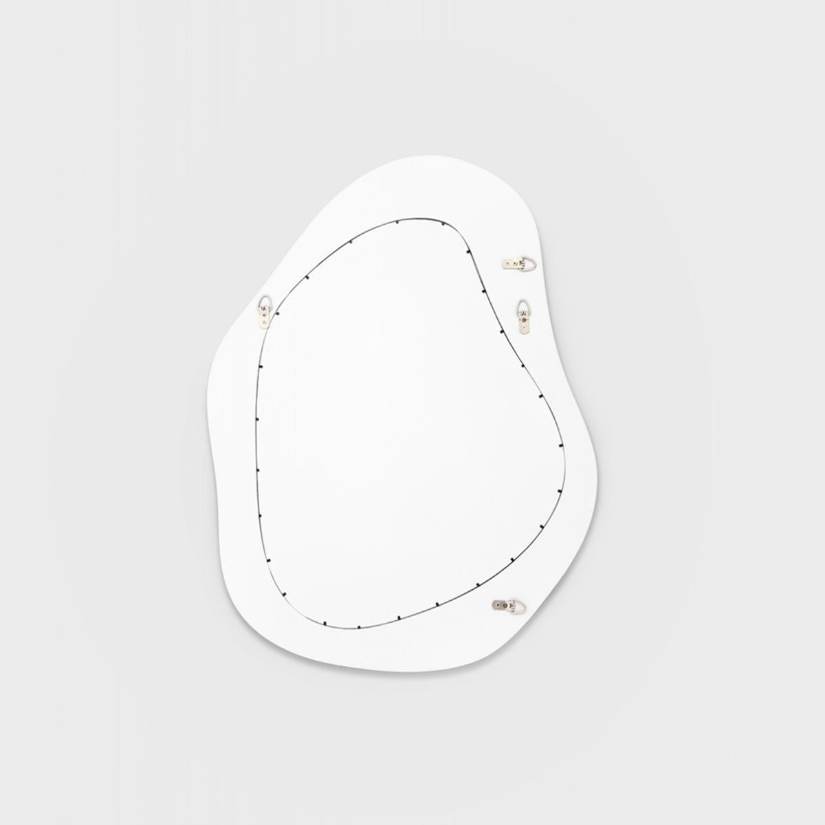 Aura Mirror 65Cm X 85Cm - Snow