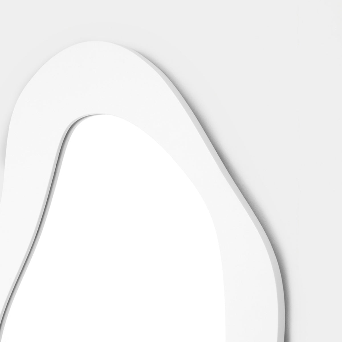 Aura Mirror 65Cm X 85Cm - Snow