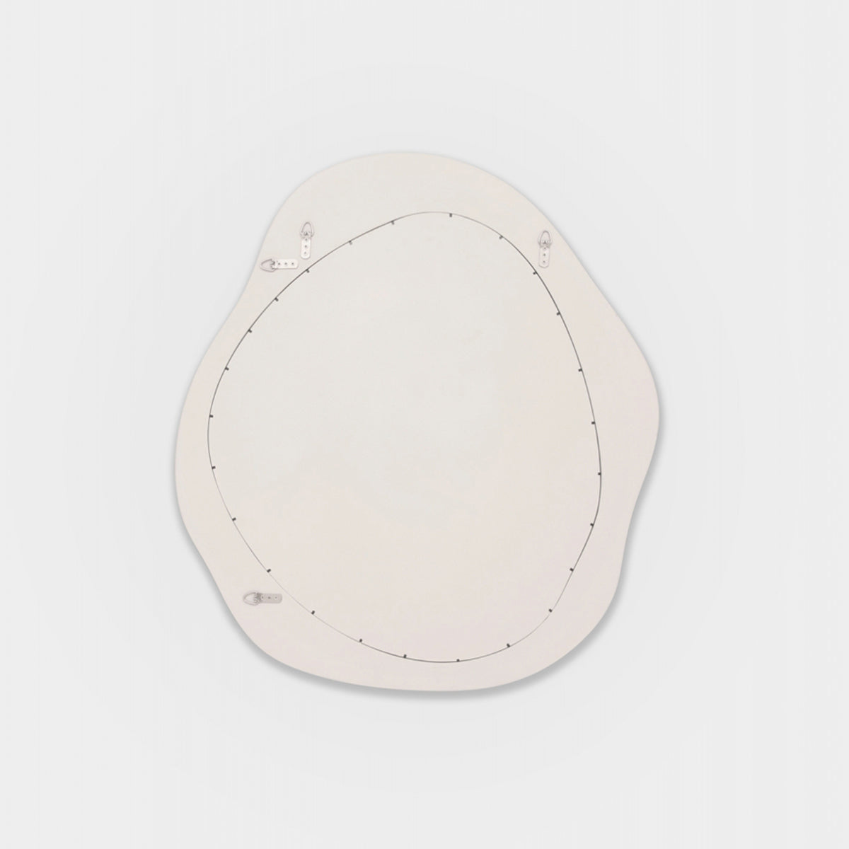 Aura Mirror 85cm X 95cm - Shell