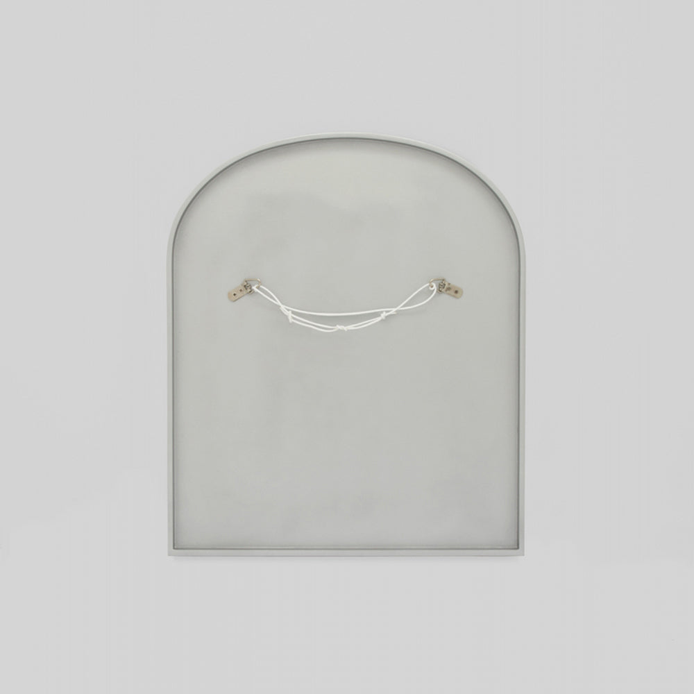 Bella Small Arch Mirror - Silver