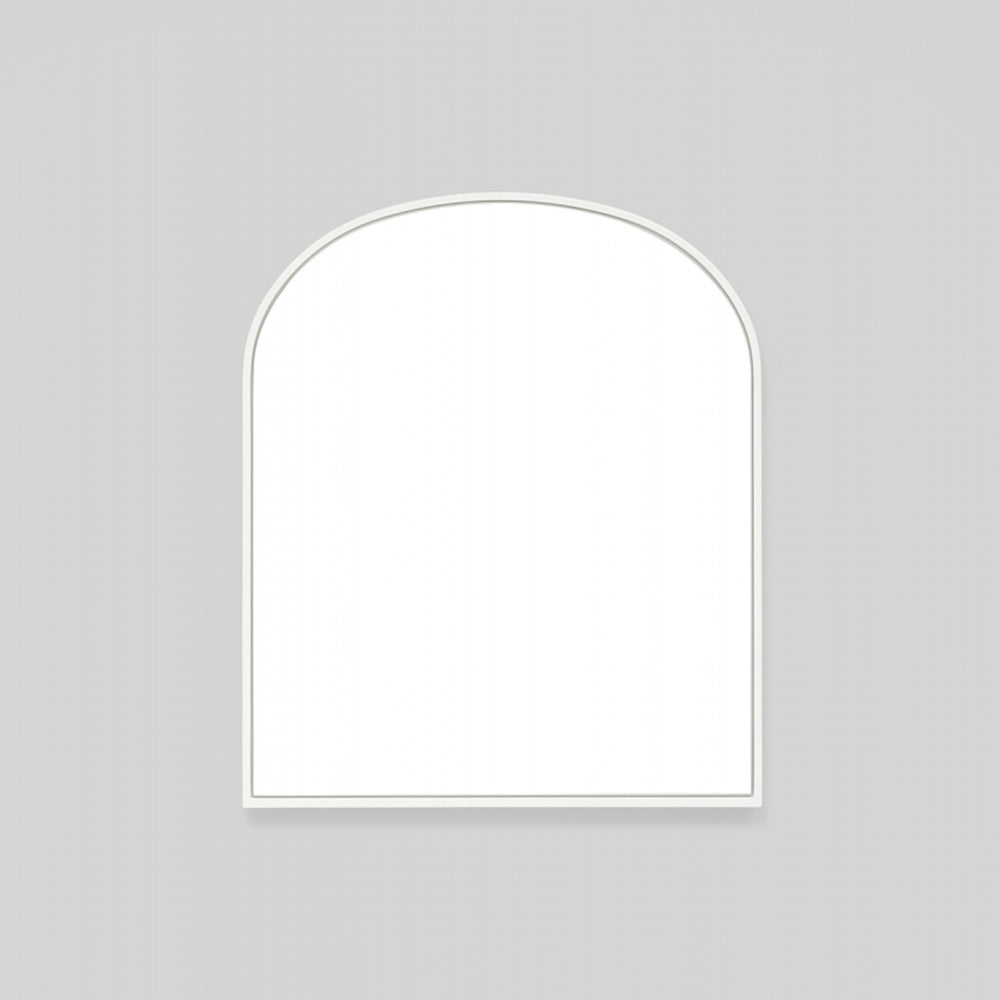 Bella Small Arch Mirror - Bright White