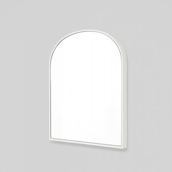 Bella Small Arch Mirror - Bright White
