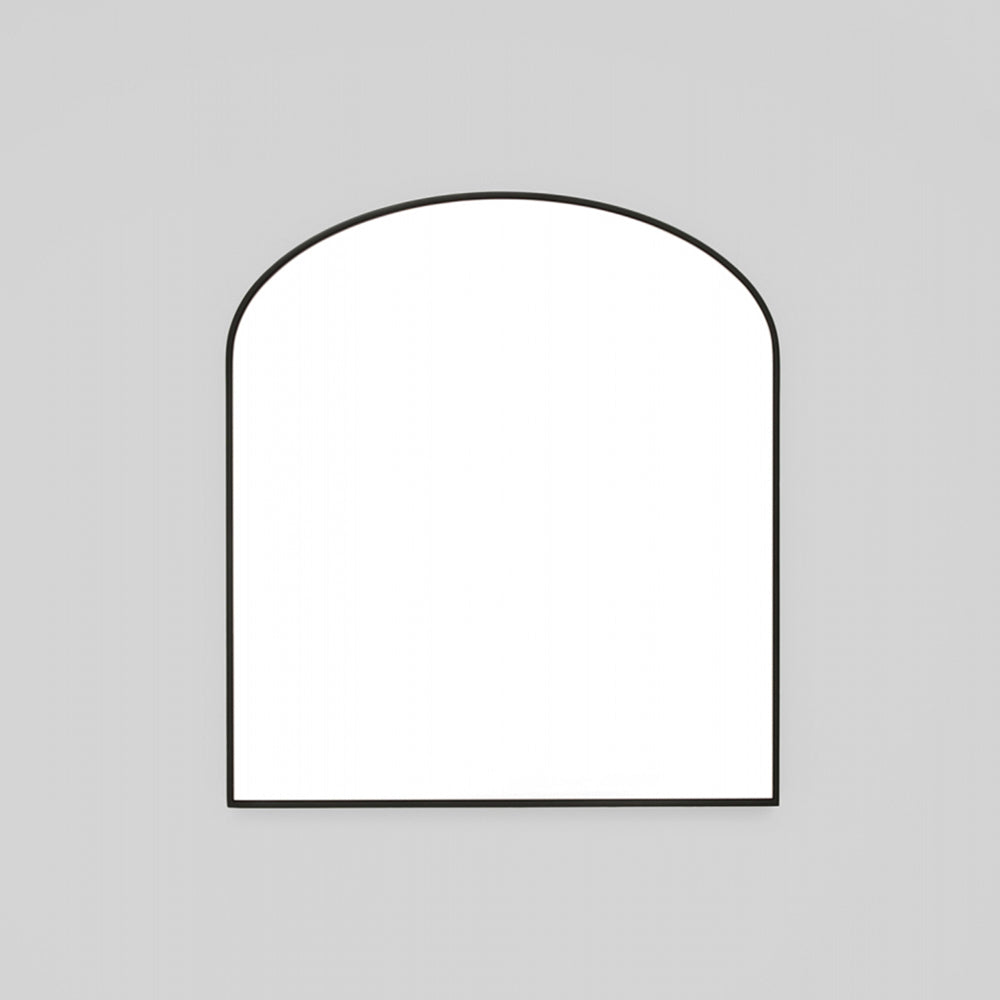 Bella Large Arch Mirror - Black