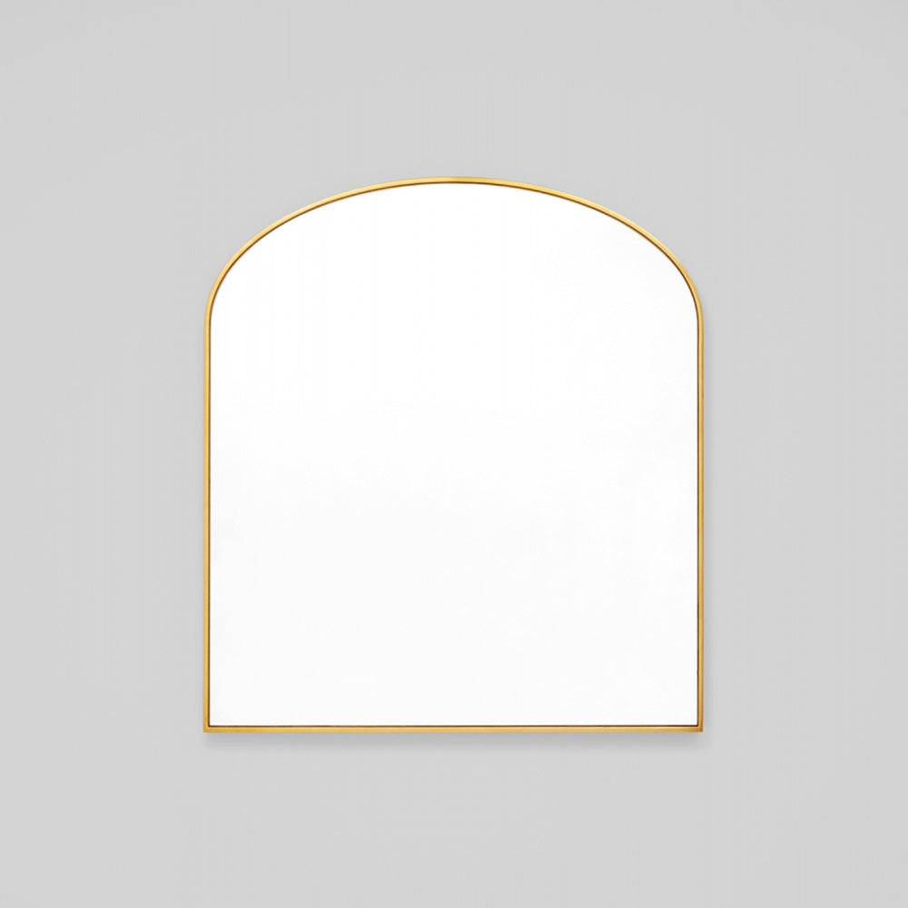Bella Large Arch Mirror - Brass