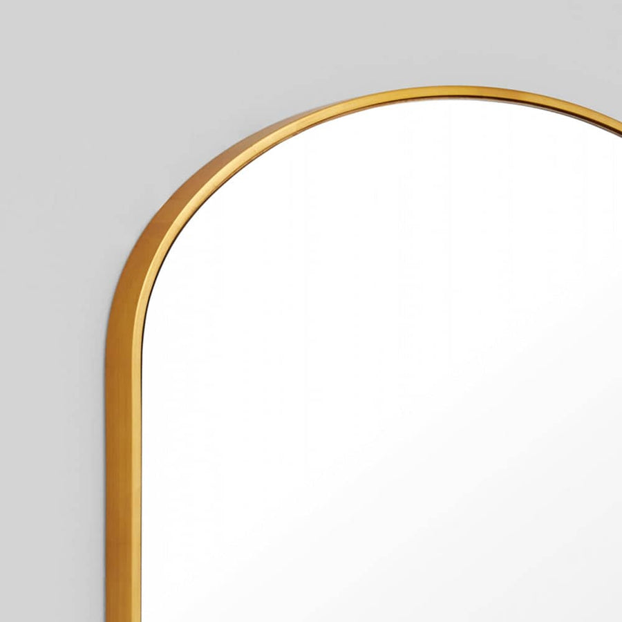 Bella Large Arch Mirror - Brass