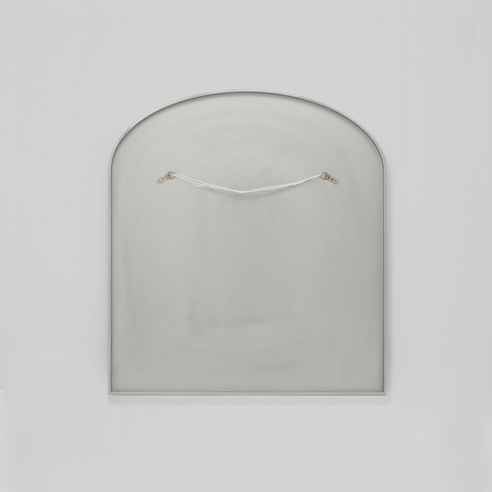 Bella Large Arch Mirror - Silver