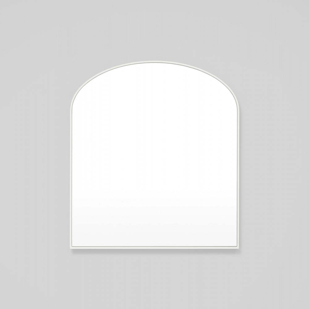 Bella Large Arch Mirror - Bright White