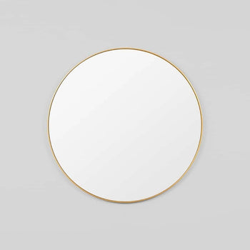 Bjorn Round Mirror - Brass 60cm