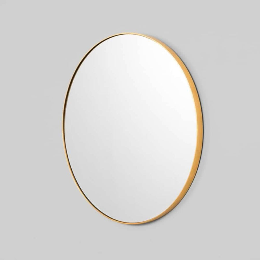 Bjorn Round Mirror - Brass 80cm