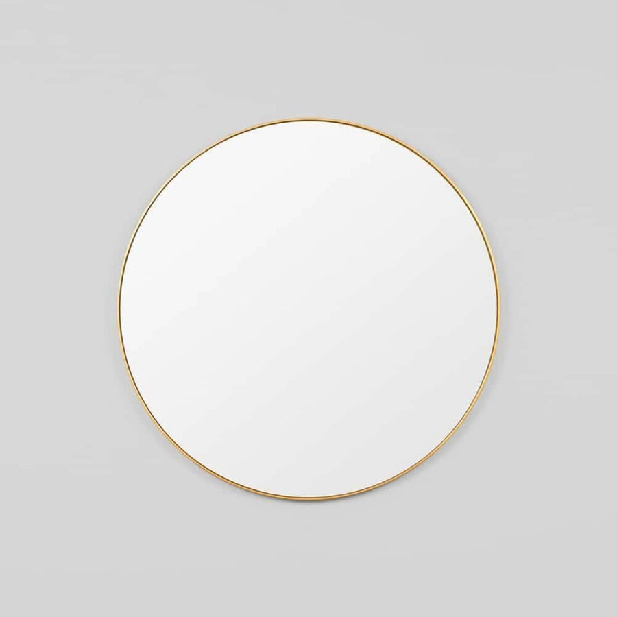 Bjorn Round Mirror - Brass 60cm