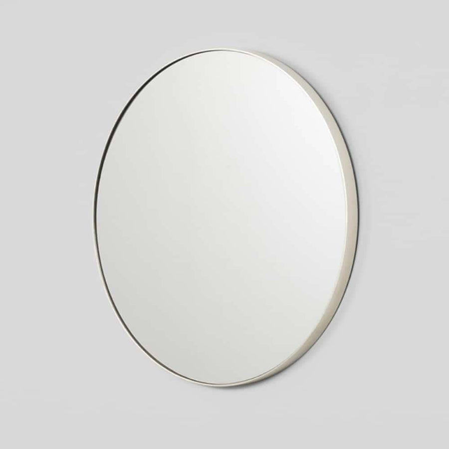 Bjorn Round Mirror - Silver 80cm