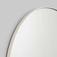 Bjorn Round Mirror - Silver 60cm