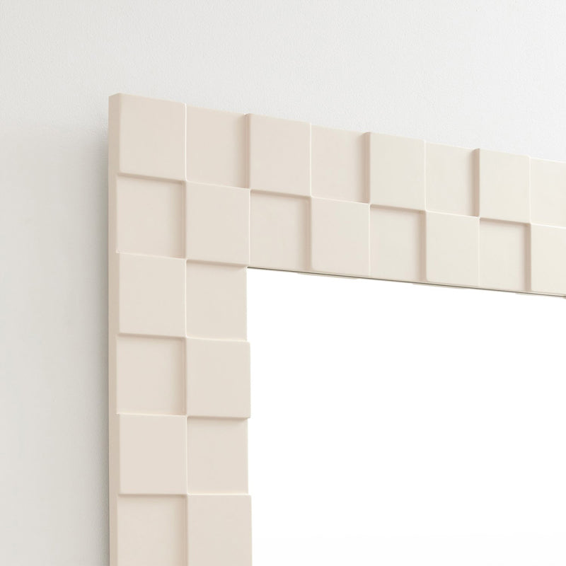 Checked Mirror 80cm x 160cm - Shell