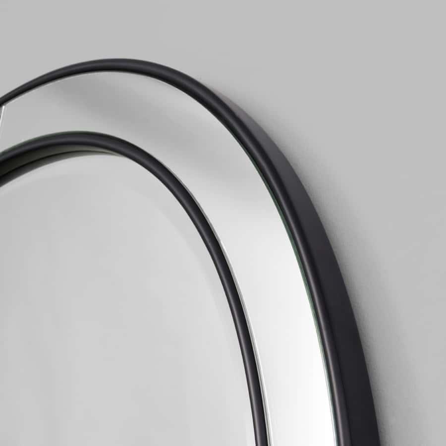 Cohen Round Mirror - Black