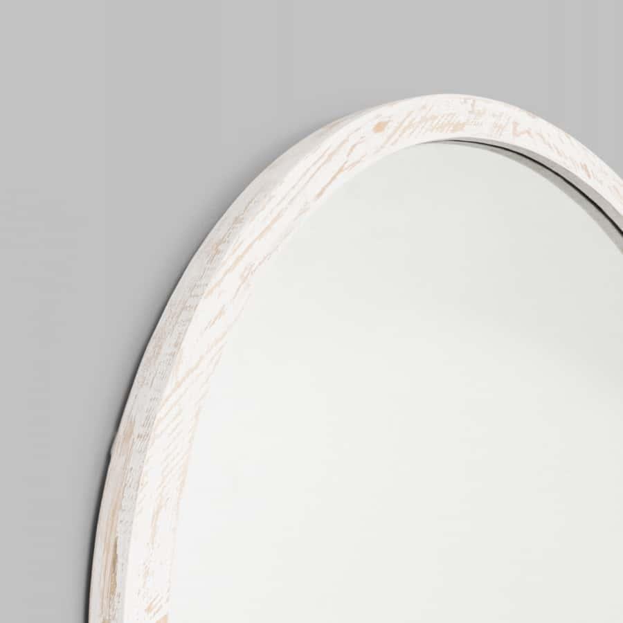 Cove Arch Mirror - White