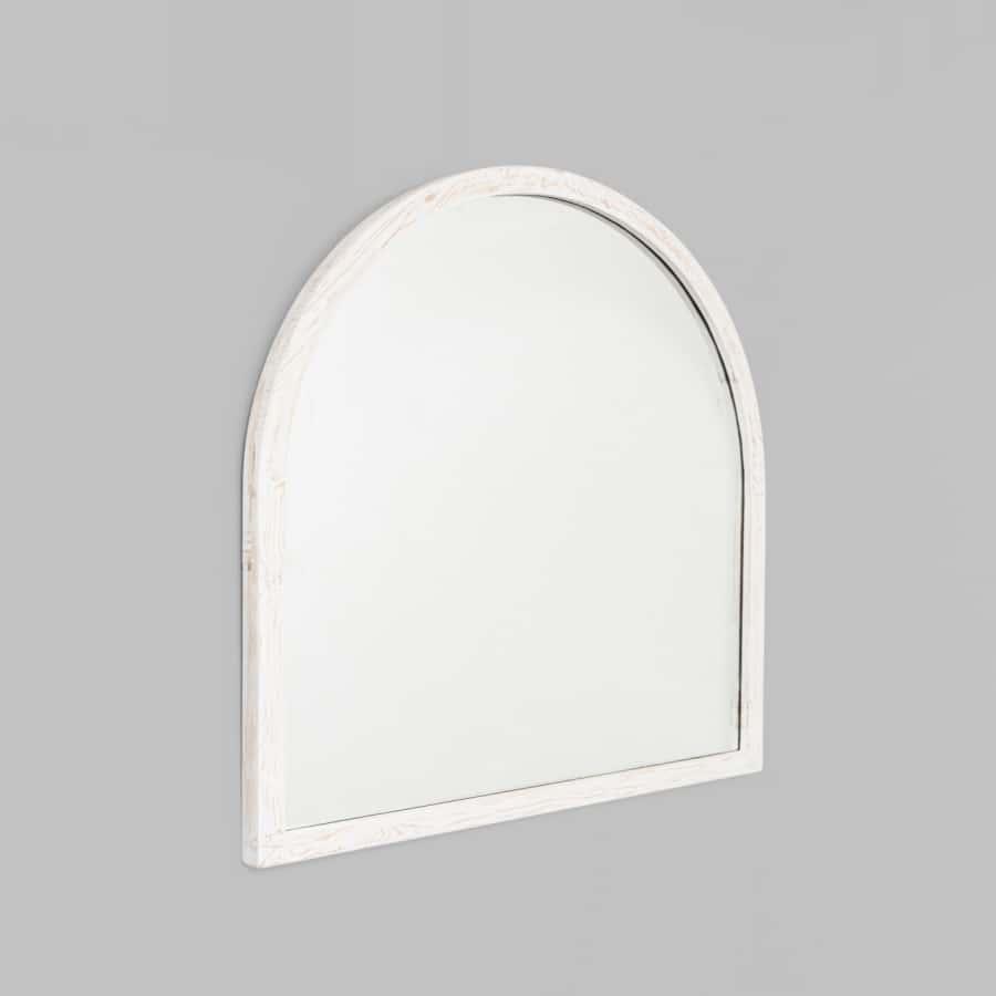 Cove Arch Mirror - White