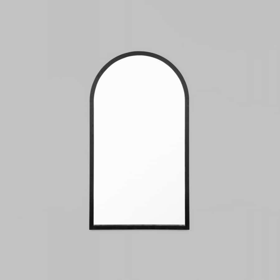Cove Leaner Arch Mirror - Black