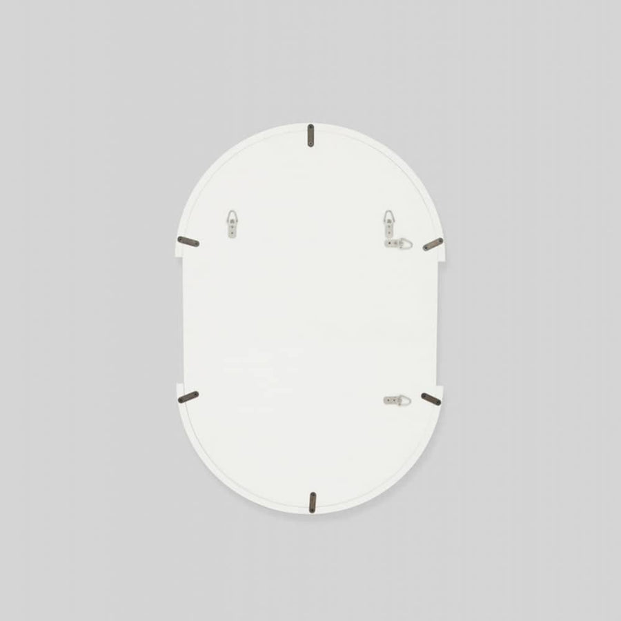 Dawn Oval Mirror - Bright White