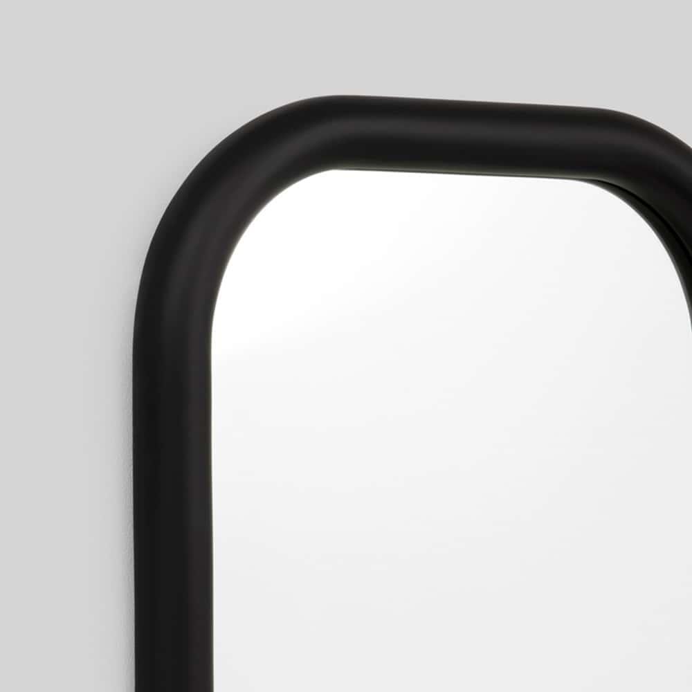 Gertrude Rectangle Mirror - Black 80cm x 100cm