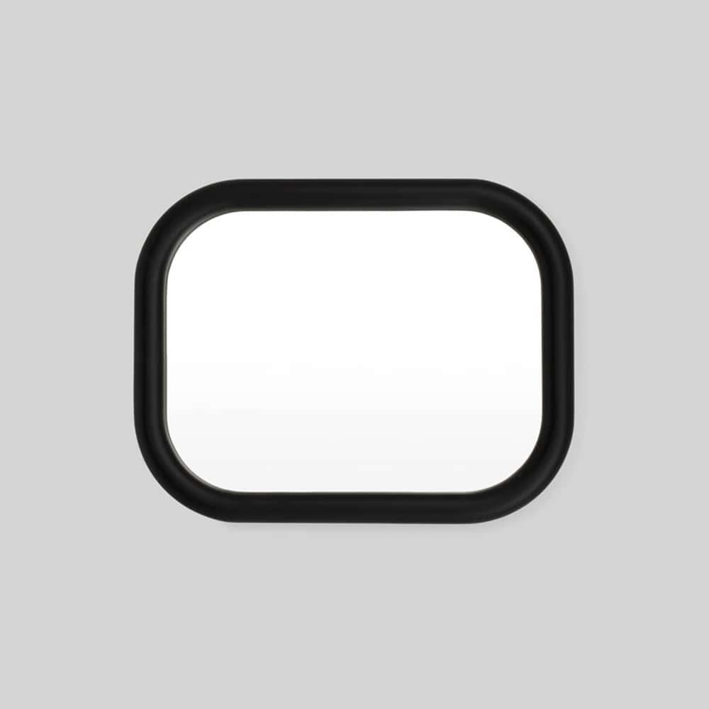 Gertrude Rectangle Mirror - Black 55cm x 70cm