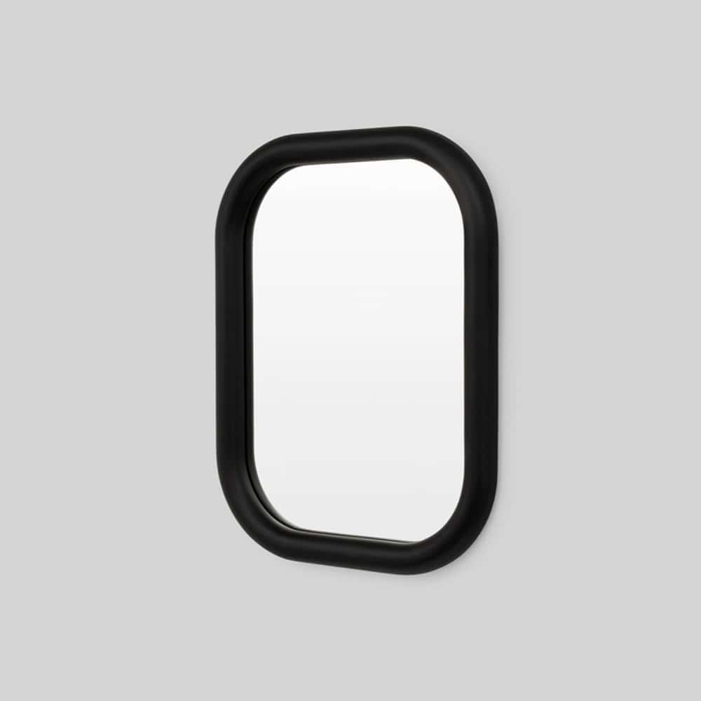 Gertrude Rectangle Mirror - Black 55cm x 70cm