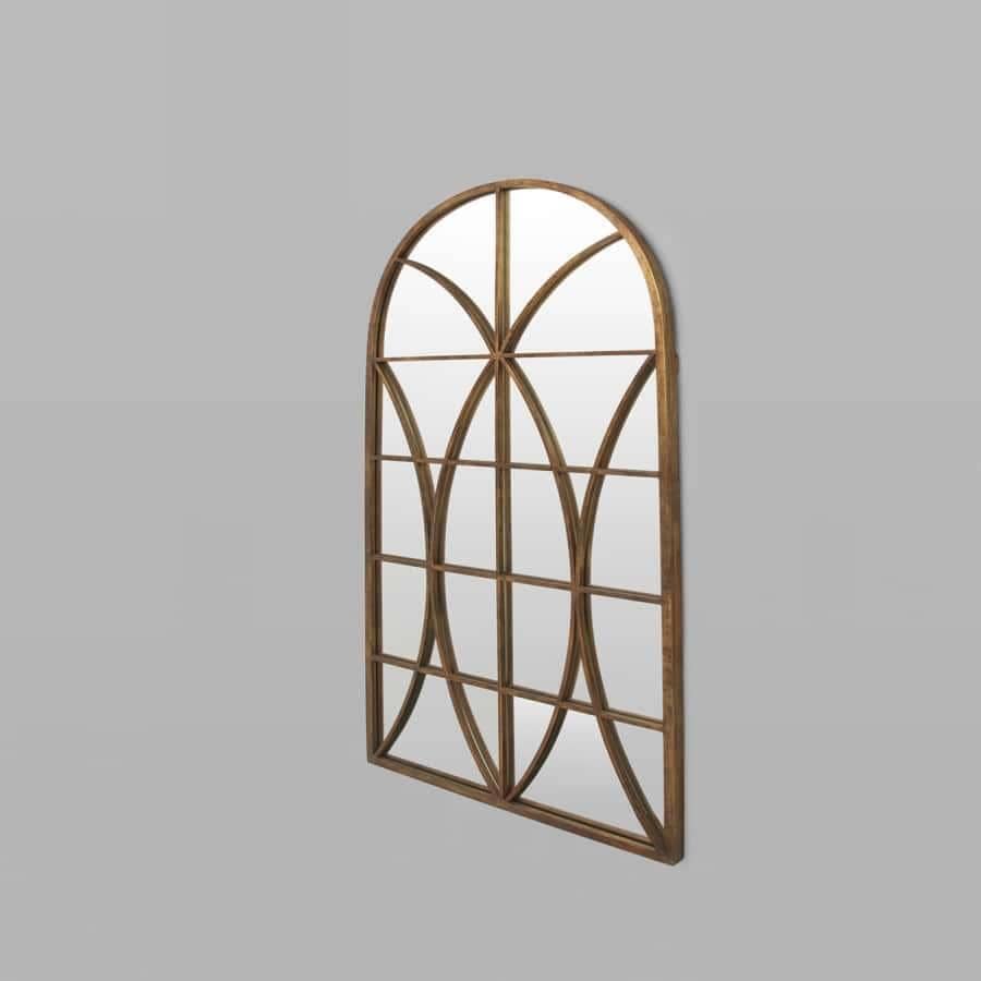 Grand Arch Leaner Mirror - Rust