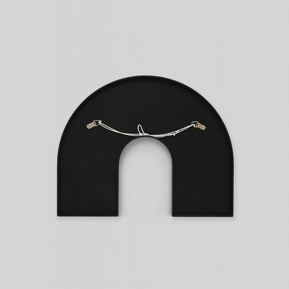 Kaari Arch Mirror - Black/Storm