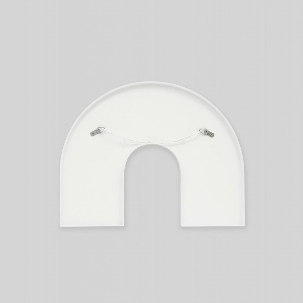 Kaari Arch Mirror - Bright White