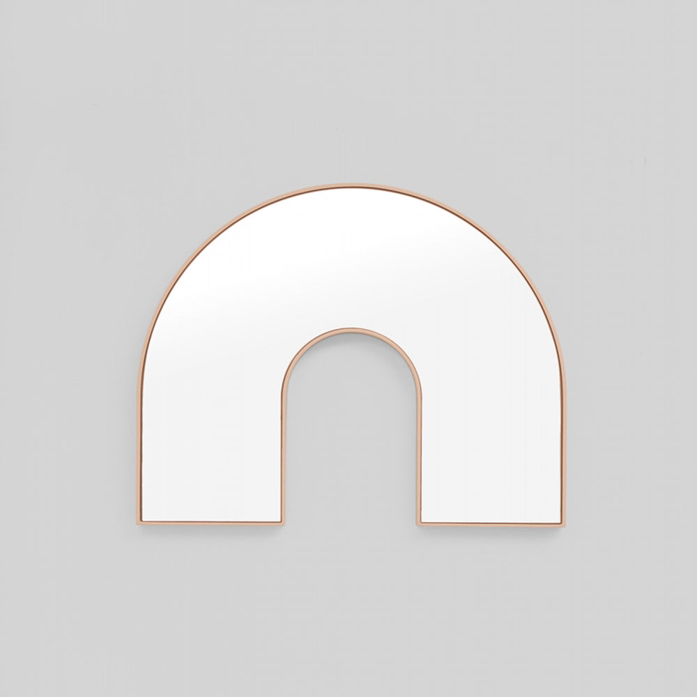 Kaari Arch Mirror - Powder