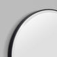 Lolita Oval Mirror 90cm x 60cm - Black