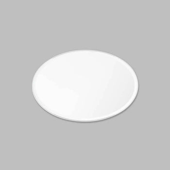 Lolita Oval Mirror 90cm x 60cm - Bright White