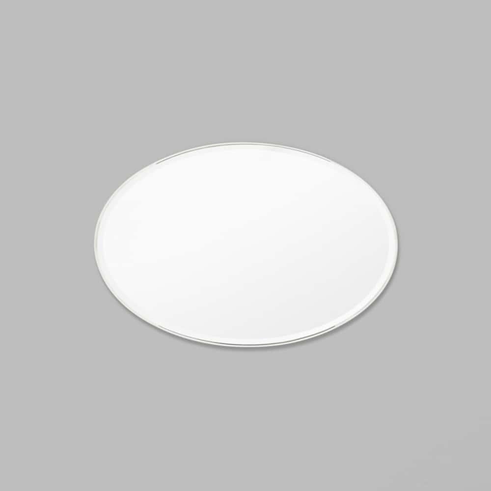 Lolita Oval Mirror 90cm x 60cm - Silver