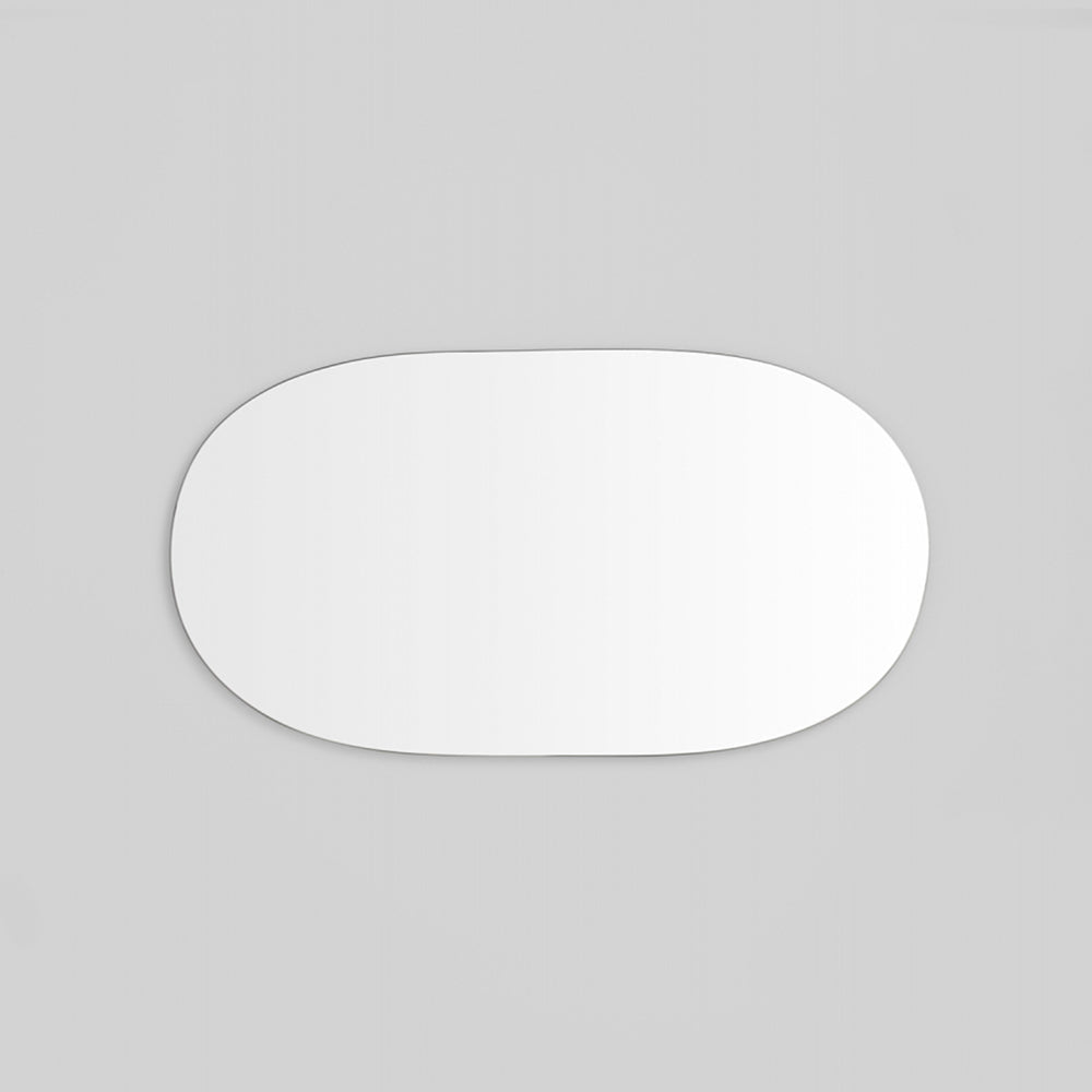 Miller Tall Black Oval Mirror 80cm x 150cm