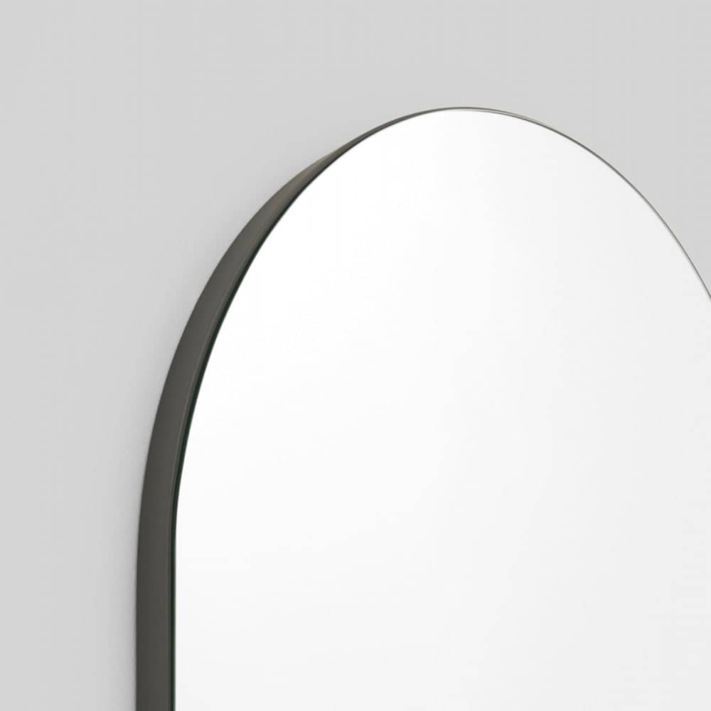 Mira Duo Large Oval Mirror - Storm