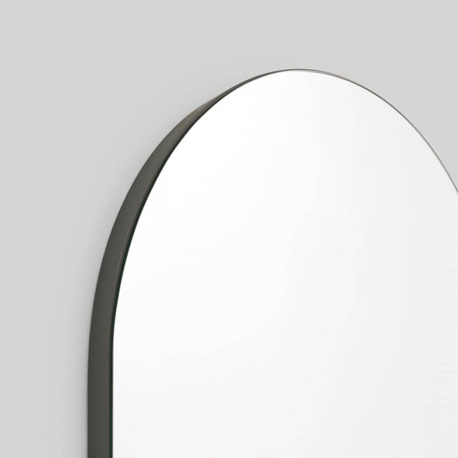 Mira Duo Small Oval Mirror - Storm