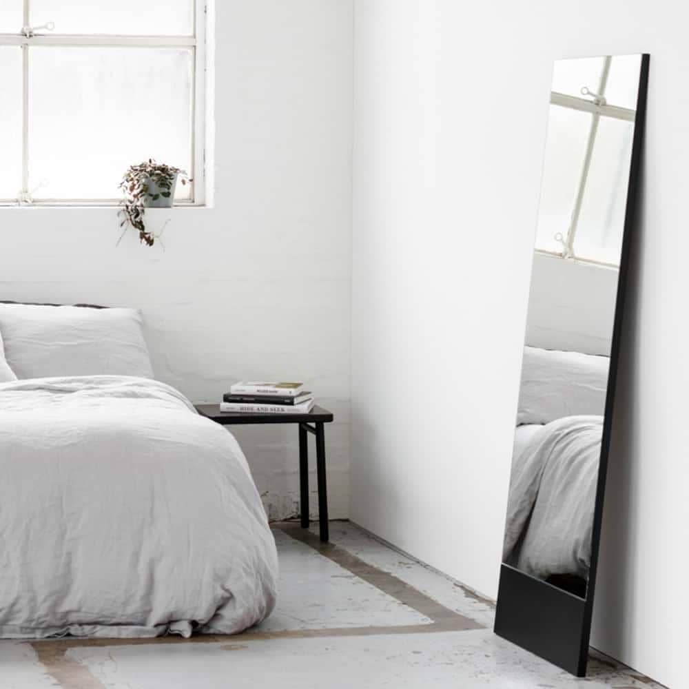 Mira Leaner Mirror - Coal