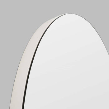Mira Round Mirror - Snow 120cm