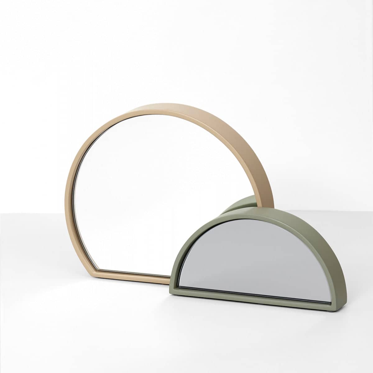 Objekt Mirror Small - Olive