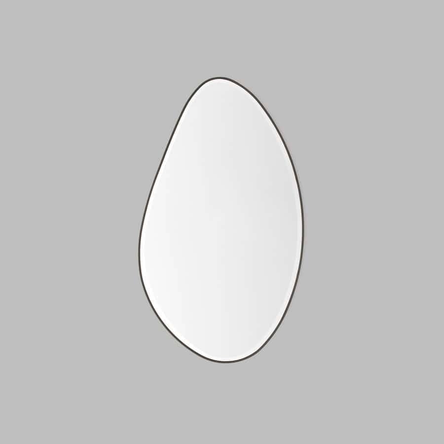 Pebble Mirror - Black 120cm x 70cm