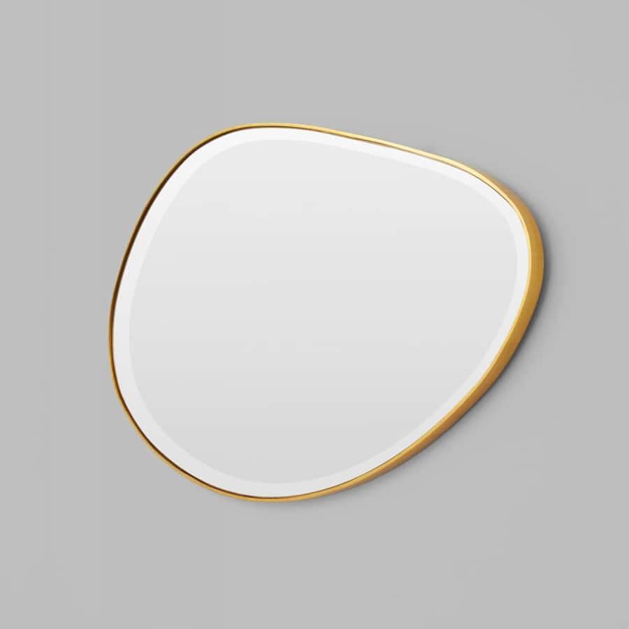 Pebble Mirror - Brass 120cm x 70cm