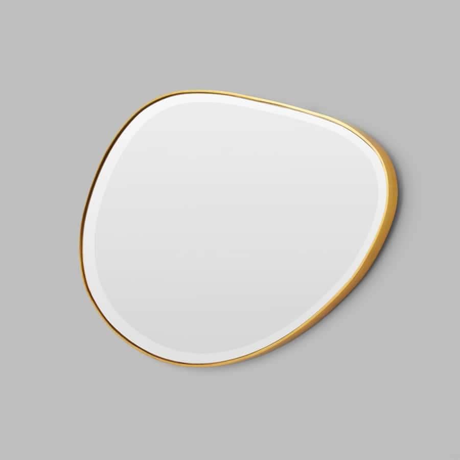 Pebble Mirror - Brass 120cm x 70cm