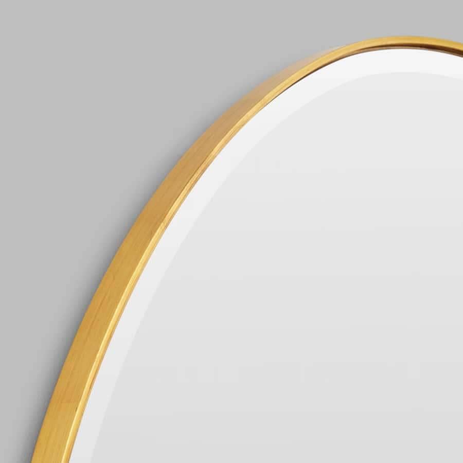 Pebble Mirror - Brass 120cm x 70cm